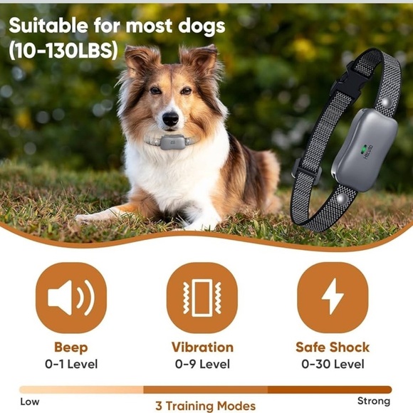 Wireless Dog Fence System Electric Fence Training Collar with Remote 856 Acre - Picture 6 of 11